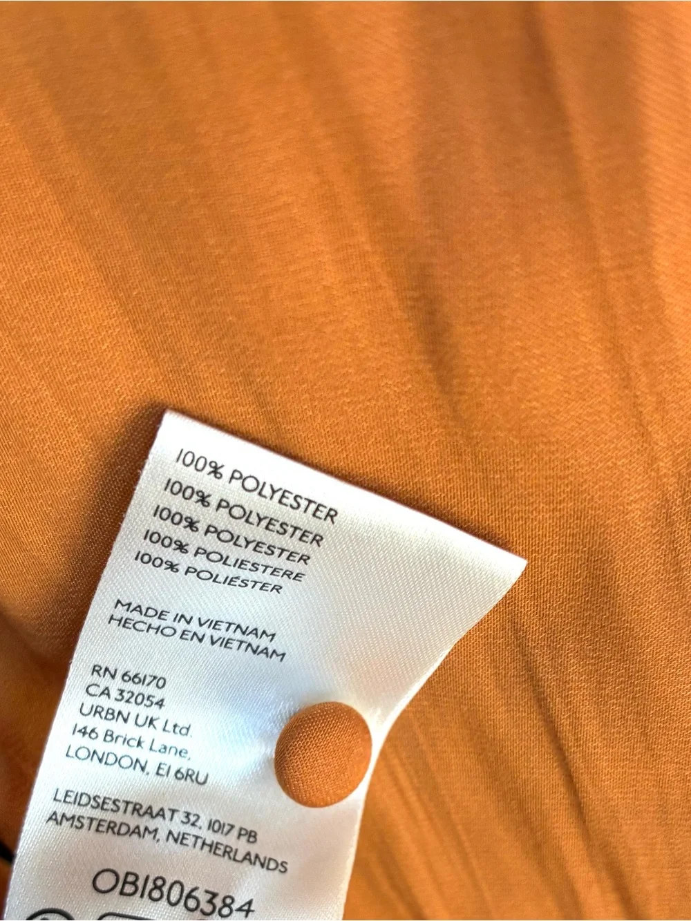Anthropologie Amber Brown Puff Sleeve Mock Neck Blouse XS